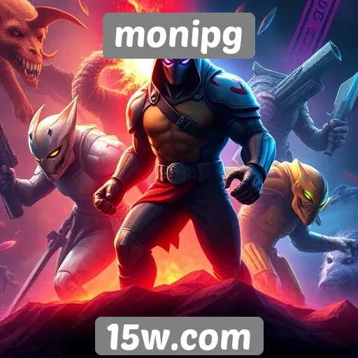 Evolução do catálogo de jogos no Monipg